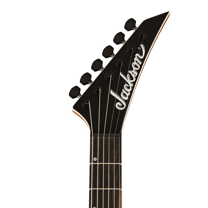 Jackson American Series Virtuoso Hard Tail Abanoz Klavye Satin Black Elektro Gitar